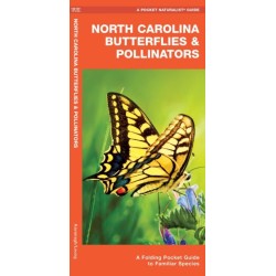 North Carolina Butterflies & Pollinators: A Folding Pocket Guide to Familiar Species
