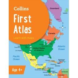 Collins First Atlas: Ideal for Learning at School and at Home