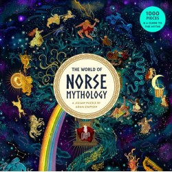 The World of Norse Mythology: A 1000-piece jigsaw puzzle by Adam Simpson