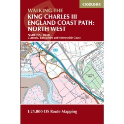 Walking the King Charles III England Coast Path: North West - Cumbria Map Booklet: 1:25,000 OS Route Map Booklet