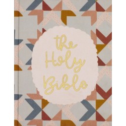 NIV, Artisan Collection Bible, Cloth over Board, Multi-Color/Quilted, Red Letter, Comfort Print