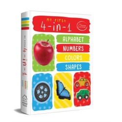 My First 4 In 1 Alphabet Numbers Colours Shapes