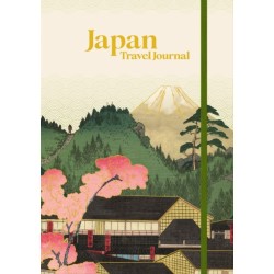 Japan Travel Journal: A5 (14.8 x 21 cm) Hardcover Travel Diary for 10 Trips with Prompts, Planning Pages and Keepsake Storage