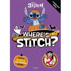 Where's Stitch?: A LIMITED HALLOWEEN edition Disney search-and-find activity book with GLOW IN THE DARK cover!