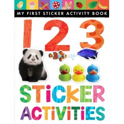 123 Sticker Activities: My First Sticker Activity Book