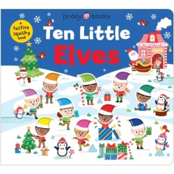 Ten Little Elves (Little Squishies): With festive squishy heads!