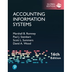 Accounting Information Systems -- Global Edition
