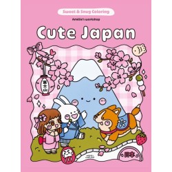Sweet & Snug Coloring: Cute Japan