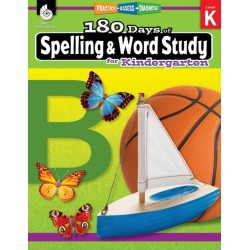 180 Days™: Spelling and Word Study for Kindergarten: Practice, Assess, Diagnose