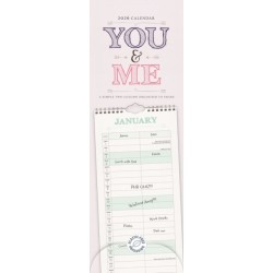 You & Me Planner Slim Calendar 2026