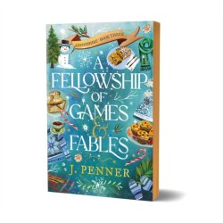 A Fellowship of Games & Fables: A Cosy Fantasy Fake Dating Romance (Adenashire Book 3)