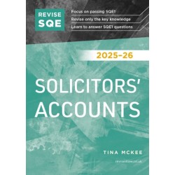 Revise SQE Solicitors' Accounts 2025/26: SQE1 Revision Guide