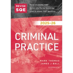 Revise SQE Criminal Practice 2025/26: SQE1 Revision Guide