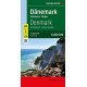 Denmark - Greenland - Faroe Islands Road Map 1:400,000