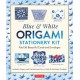 Blue & White Origami Stationery Kit: Fold 36 Beautiful Cards and Envelopes: Includes Papers and Instructions for 12 Origami Note Projects