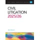 Civil Litigation 2025/26: Legal Practice Course Guides (LPC)
