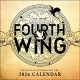 Fourth Wing Officially Licensed Fan Art 2026 Wall Calendar