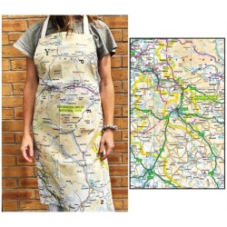 OS Map Adult Apron - Peak District National Park