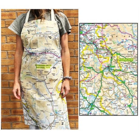 OS Map Adult Apron - Peak District National Park