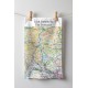 OS Map Tea-towel - Loch Lomond and The Trossachs National Park