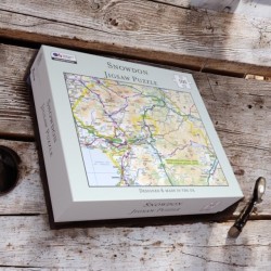 OS Map 500 Piece Premium Jigsaw Puzzle - Snowdonia National Park