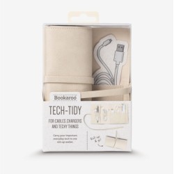 Bookaroo Travel Tech-Tidy - Cream