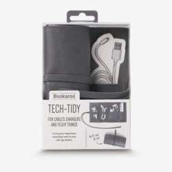 Bookaroo Travel Tech-Tidy - Charcoal