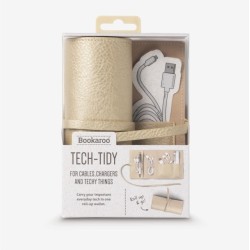 Bookaroo Travel Tech-Tidy - Gold