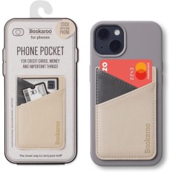 Bookaroo Phone Pocket - Cream
