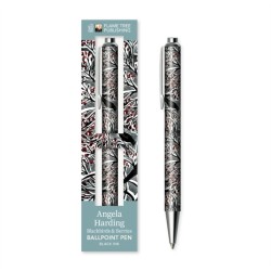 Angela Harding: Blackbirds and Berries Boxed Decorative Ballpoint Pen