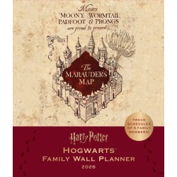 2026 Harry Potter: Hogwarts Family Wall Planner