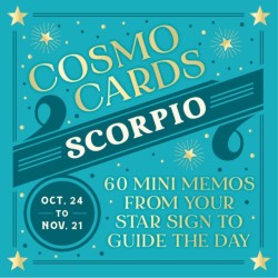 Cosmo Cards: Scorpio: 60 Mini Memos from Your Star Sign to Guide the Day
