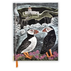Angela Harding: Fair Isle Puffins (Blank Sketch Book)