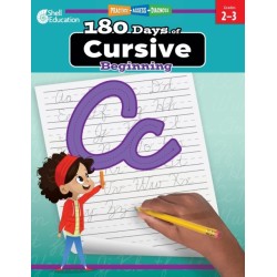 180 Days™: Cursive: Beginning: Practice, Assess, Diagnose