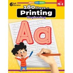 180 Days™: Printing: Beginning: Practice, Assess, Diagnose
