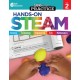 180 Days™: Hands-On STEAM for Grade 2: Practice, Assess, Diagnose