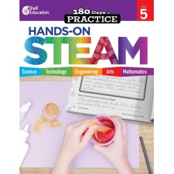 180 Days™: Hands-On STEAM for Grade 5: Practice, Assess, Diagnose
