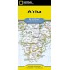 National Geographic Africa Map (Folded with Flags and Facts)