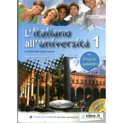 L'italiano all'universita' 1 for English speakers: + online access code + audio CD. A1-A2