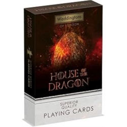 House of the Dragon Waddingtons Number 1 Playing Cards
