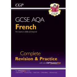 New GCSE French AQA Complete Revision & Practice with CGP RevisionHub (for exams from 2026)