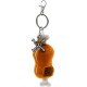 One Piece Meat On A Bone Plush 3D Key Chain
