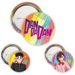 Dan Da Dan Momo & Okarun 3 Badge Pack
