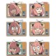 Spy X Family Anya on TV Transparent Sticker Set