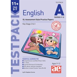 11+ English Year 5-7 Testpack A Papers 9-12: GL Assessment Style Practice Papers
