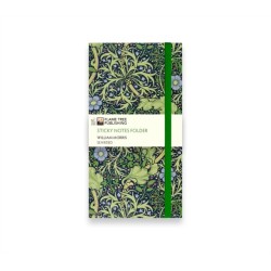 William Morris: Seaweed Flame Tree Sticky Notes Folder