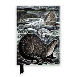 Angela Harding: Shetland Otter & Windsong (Foiled Journal)