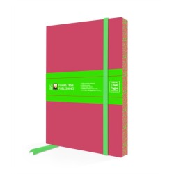 Lipstick Pink Artisan Paperback Notebook