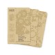 Vincent van Gogh Set of 3 Mini Craft Notebooks