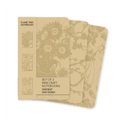 Vincent van Gogh Set of 3 Mini Craft Notebooks